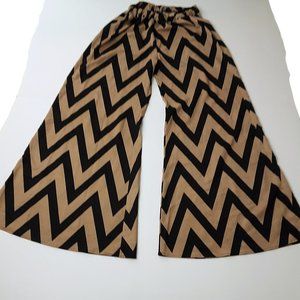 Auditions semi sheer wide leg pants